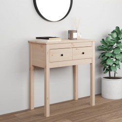 Sonata H Конзолна маса 70x35x75 см борово дърво масив - Măsuțe de living