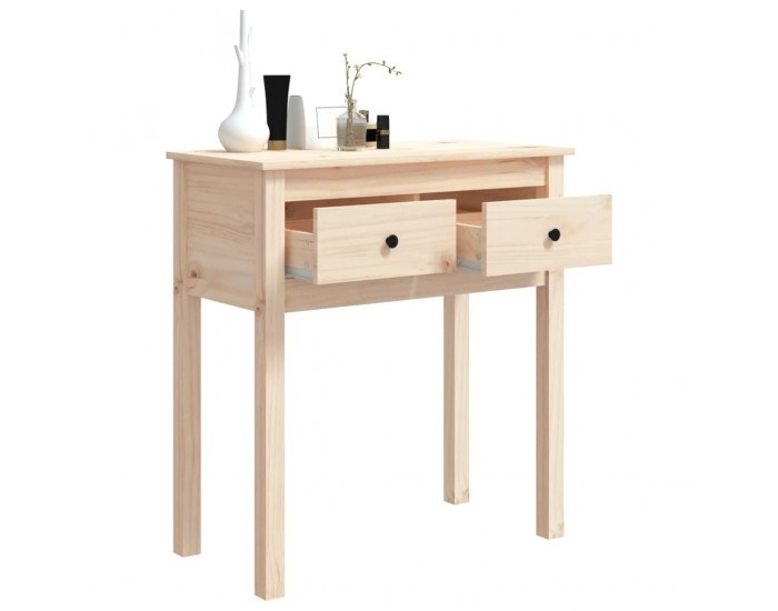 Sonata H Конзолна маса 70x35x75 см борово дърво масив
