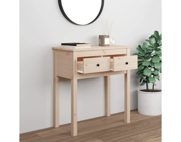 Sonata H Конзолна маса 70x35x75 см борово дърво масив