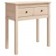 Sonata H Конзолна маса 70x35x75 см борово дърво масив