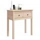 Sonata H Конзолна маса 70x35x75 см борово дърво масив
