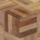 Sonata H Помощна масичка 40x40x45 см масивно регенерирано тиково дърво