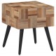 Sonata H Помощна масичка 40x40x45 см масивно регенерирано тиково дърво