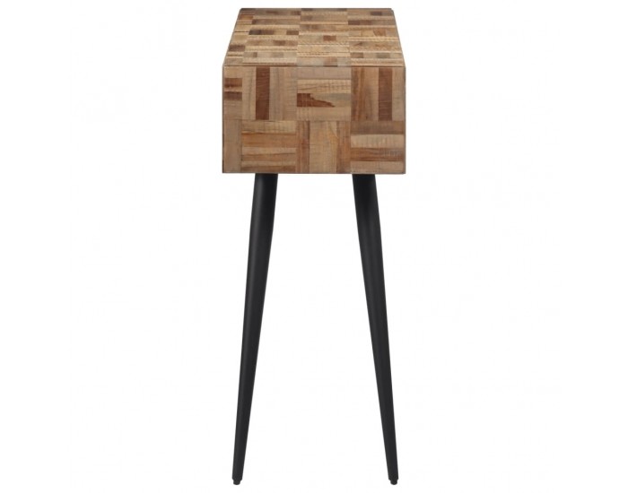 Sonata H Конзолна маса 110x34x80 см масивно регенерирано тиково дърво