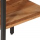 Sonata H Помощна маса 35x35x45 см масивно дърво акация и желязо