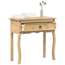 Sonata H Конзолна маса Corona 73x35x73 см борово дърво масив - Măsuțe de living