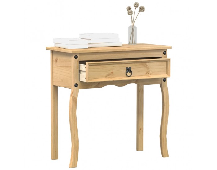 Sonata H Конзолна маса Corona 73x35x73 см борово дърво масив