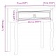 Sonata H Конзолна маса Corona 73x35x73 см борово дърво масив