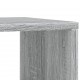 Sonata H Странична маса с колела сив сонома 50x30x55 см инженерно дърво