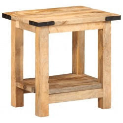 Sonata H Странична маса 40x30x40 см масивно грубо мангово дърво - Măsuțe de living