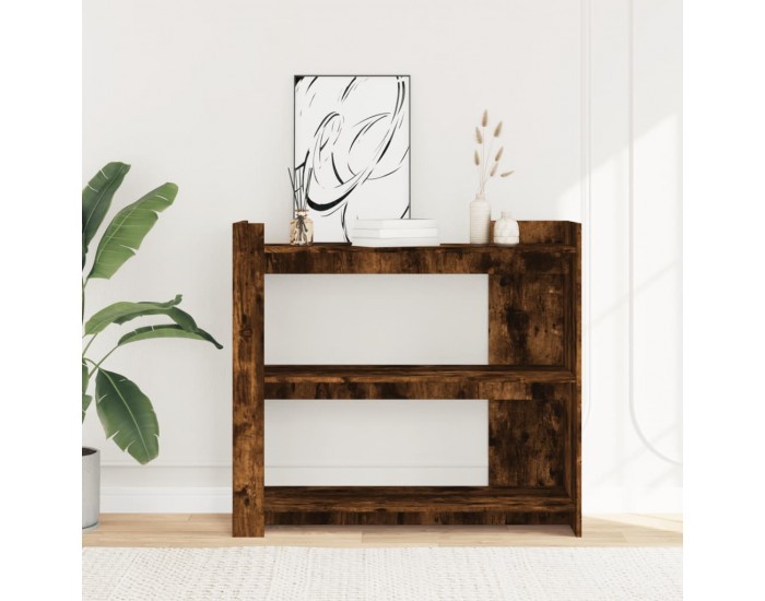 Sonata H Конзолна маса, опушен дъб, 100x35x90 см, инженерно дърво