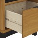 Sonata H Помощна маса FLAM 50x50x50 см борово дърво масив