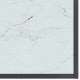 Sonata H Конзолна маса, бяла, 180x35x75,5 cм, закалено стъкло