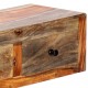 Sonata H Конзолна маса със стенен монтаж, 100x25x20 см, шишам масив