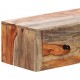 Sonata H Конзолна маса със стенен монтаж, 100x25x20 см, шишам масив