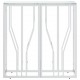 Sonata H Конзолна маса 70x30x70 cм неръждаема стомана и стъкло