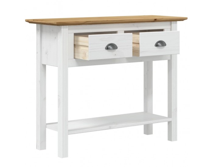 Sonata H Конзолна маса BODO кафява 91x35x74 см бор масив