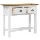 Sonata H Конзолна маса BODO кафява 91x35x74 см бор масив