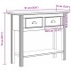 Sonata H Конзолна маса BODO кафява 91x35x74 см бор масив
