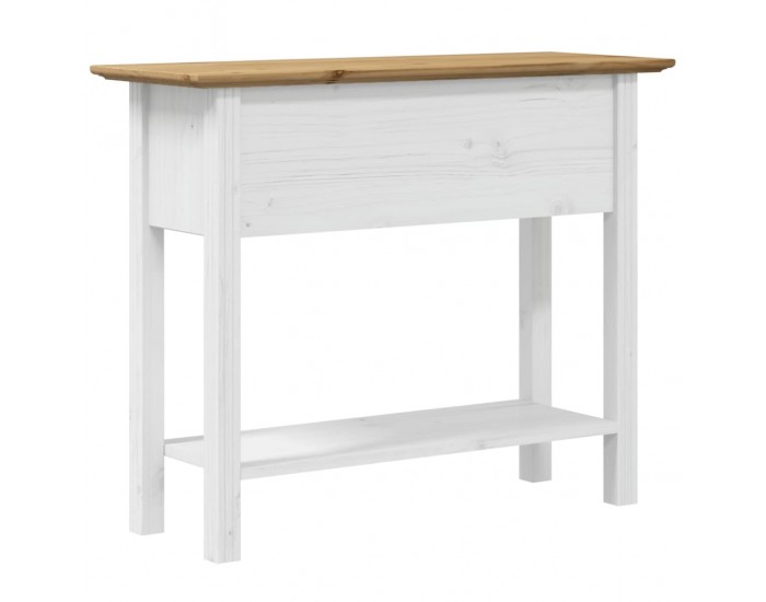 Sonata H Конзолна маса BODO кафява 91x35x74 см бор масив