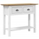 Sonata H Конзолна маса BODO кафява 91x35x74 см бор масив
