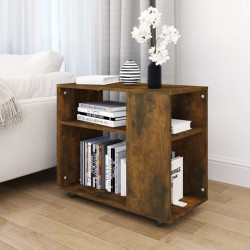 Sonata H Странична маса, опушен дъб, 70x35x55 см, инженерно дърво - Măsuțe de living