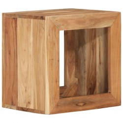 Sonata H Табуретка 40x30x40 см масивно дърво акация - Măsuțe de living