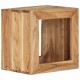 Sonata H Табуретка 40x30x40 см масивно дърво акация
