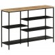 Sonata H Конзолна маса, 110x30x75 cм, мангово дърво масив и желязо