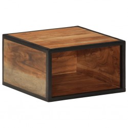 Sonata H Стенно нощно шкафче 35x35x20 см масивна акация - Măsuțe de living