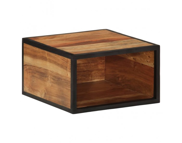 Sonata H Стенно нощно шкафче 35x35x20 см масивна акация