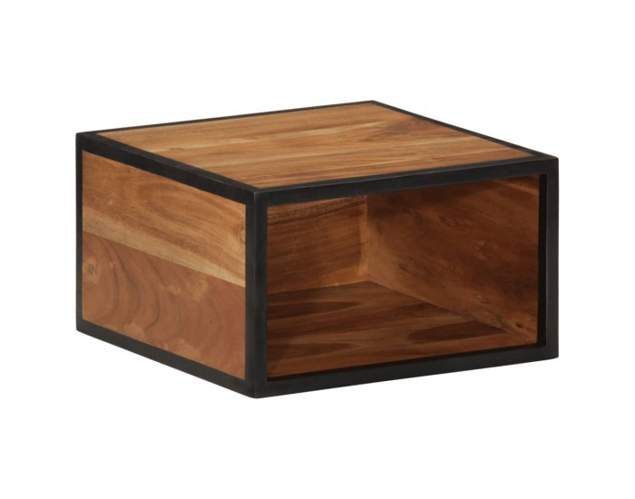 Sonata H Стенно нощно шкафче 35x35x20 см масивна акация
