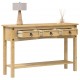 Sonata H Конзолна маса Corona 114x34,5x73 см борово дърво масив