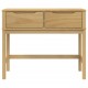 Sonata H Конзолна маса FLORO восъчнокафява 89,5x36,5x73 см бор масив