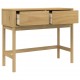 Sonata H Конзолна маса FLORO восъчнокафява 89,5x36,5x73 см бор масив