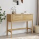 Sonata H Конзолна маса FLORO восъчнокафява 89,5x36,5x73 см бор масив