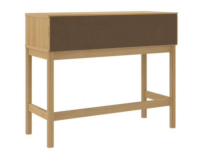 Sonata H Конзолна маса FLORO восъчнокафява 89,5x36,5x73 см бор масив