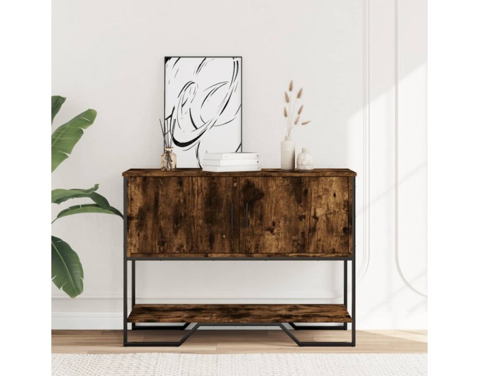 Sonata H Конзолна маса, опушен дъб, 100x35x74,5 см, инженерно дърво