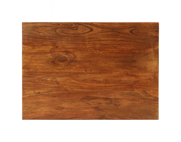Sonata H Комплект от 3 стифиращи маси, акация масив, 50x35x50 см, кафяв