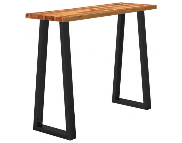 Sonata H Конзолна маса с жив ръб 110x35x80 см масивна акация