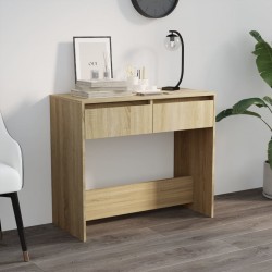 Sonata H Конзолна маса, дъб сонома, 89x41x76,5 см, инженерно дърво - Măsuțe de living