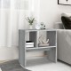 Sonata H Странична маса, cив сонома, 50x30x50 см, инженерно дърво