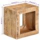 Sonata H Табуретка 40x30x40 см масивно дърво манго
