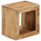 Sonata H Табуретка 40x30x40 см масивно дърво манго