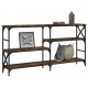 Sonata H Конзолна маса, опушен дъб, 150x29x76,5 см, инженерно дърво