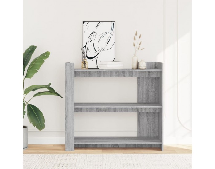 Sonata H Конзолна маса, сив сонома, 100x35x90 см, инженерно дърво