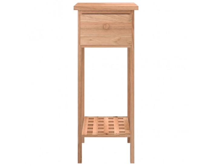 Sonata H Странична маса с чекмедже 25x25x60 см орехово дърво масив