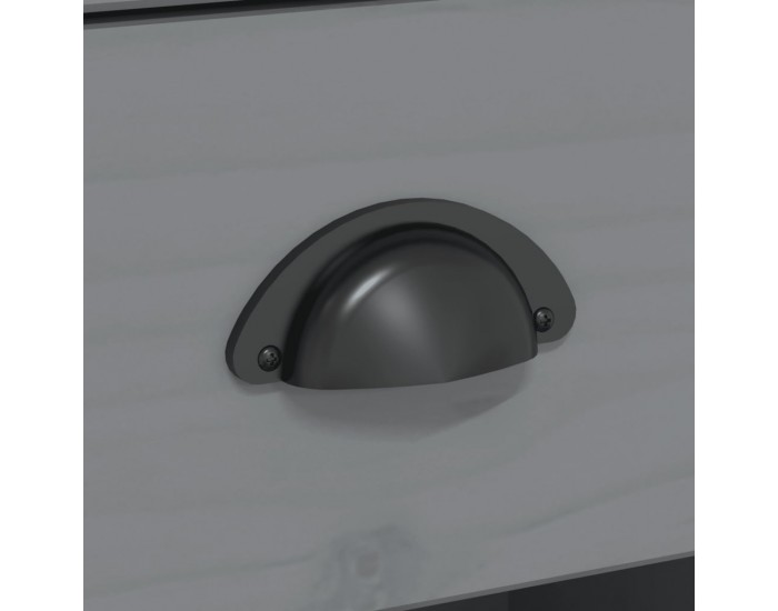 Sonata H Конзолна маса BODO сива 91x35x74 см бор масив
