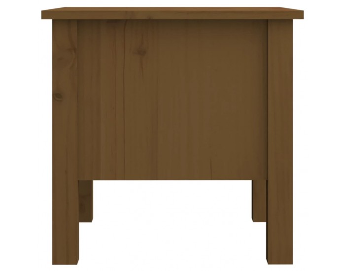Sonata H Странични масички 2 бр меденокафяви 40x40x39 см бор масив