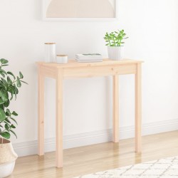 Sonata H Конзолна маса 80x40x75 см борово дърво масив - Măsuțe de living